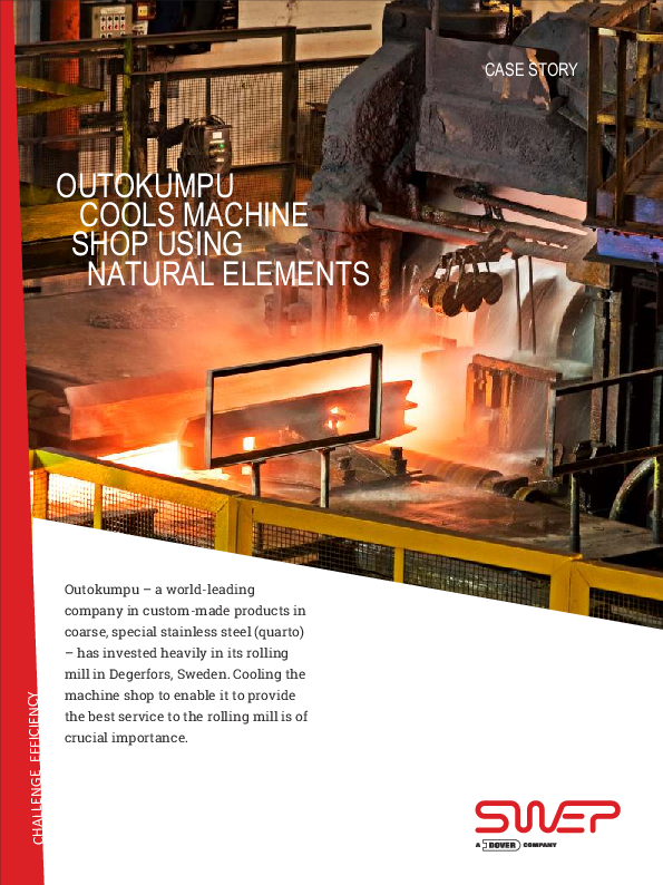 Outokumpu Cools Machine Shop using natural Elements