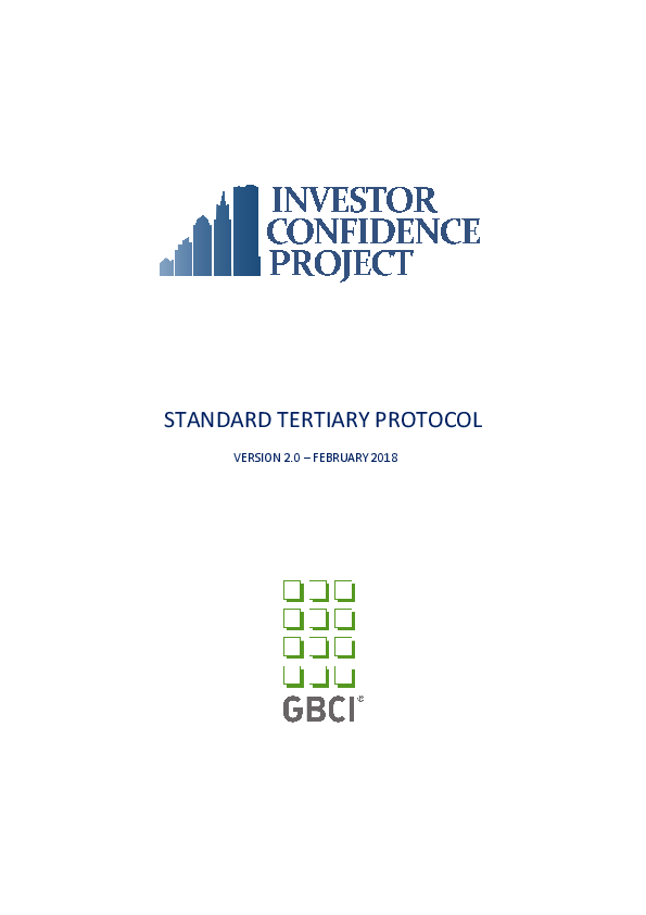 Protocol Standard Tertiary 2018 (ENG)