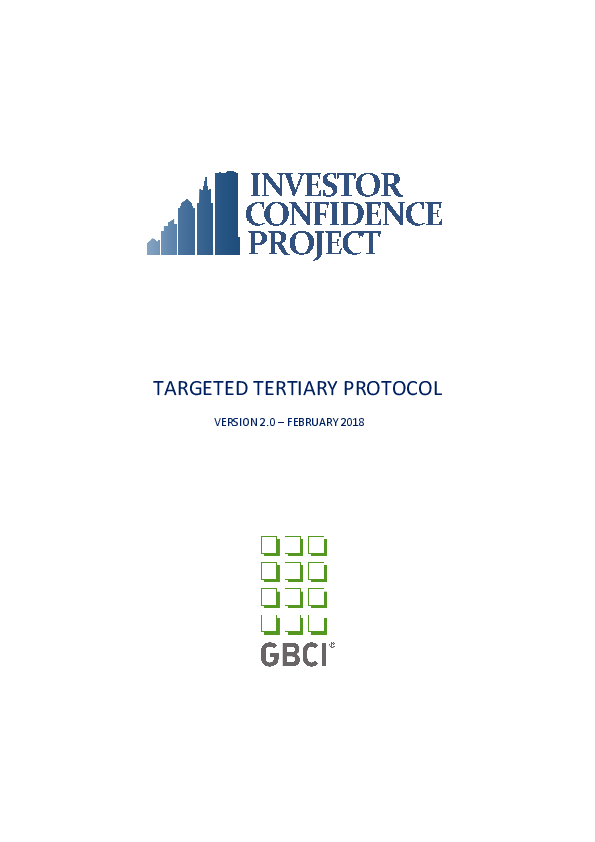 Protocol Targeted Tertiary 2018 (ENG)