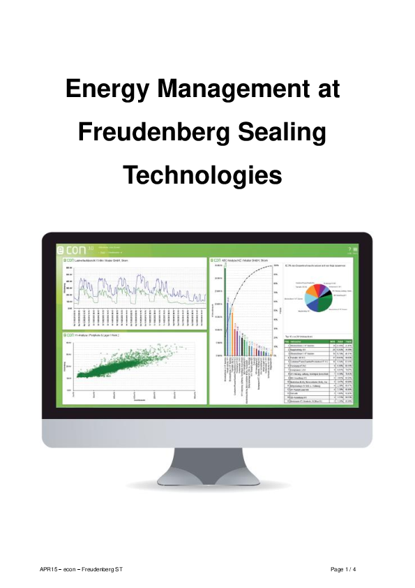 Energy Management in energy intensive industry