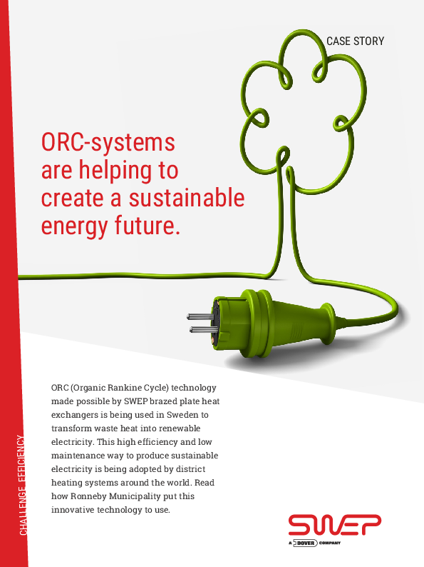 ORC-systems are helping to create a sustainable energy future