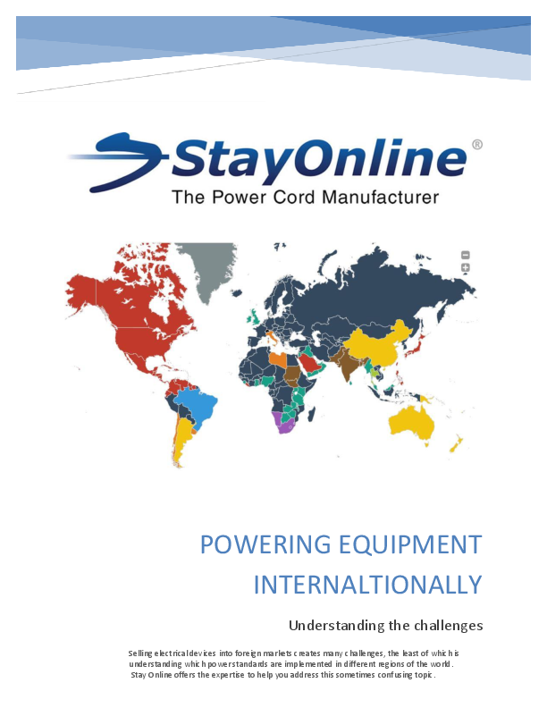 What are power standards in different countries?