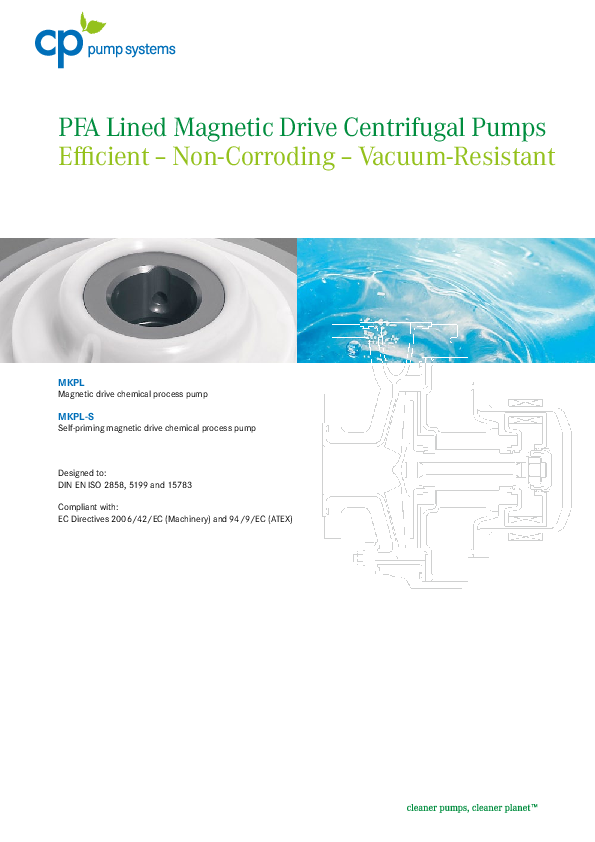 Energy Efficiency meets industrial pumps