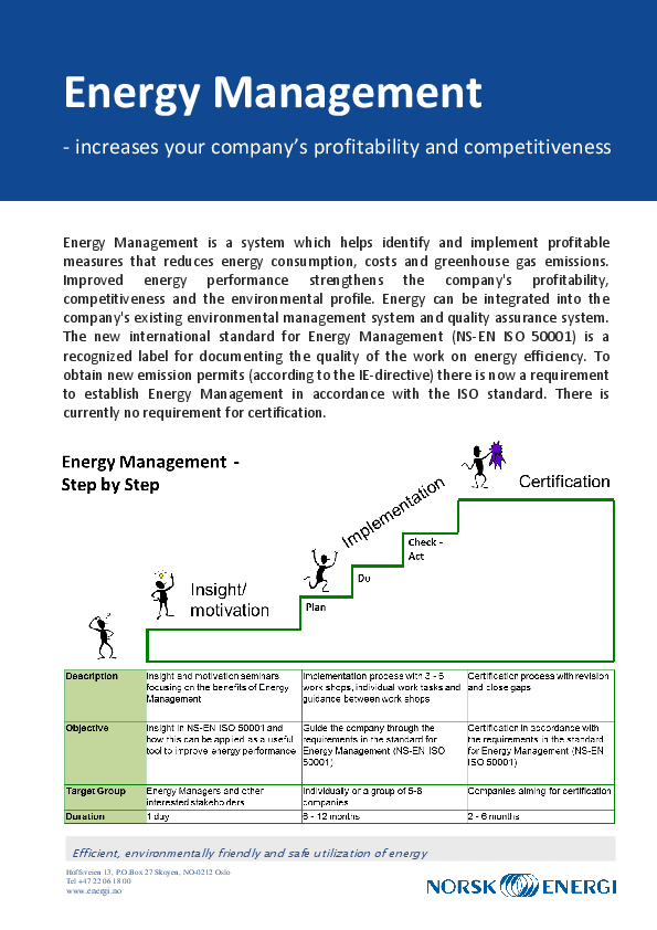 Energy Management - Step by Step