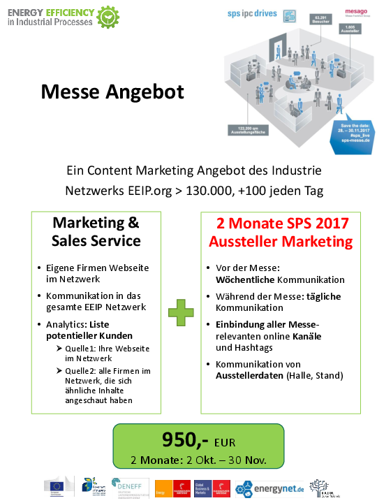 SPS17 Messe Angebot