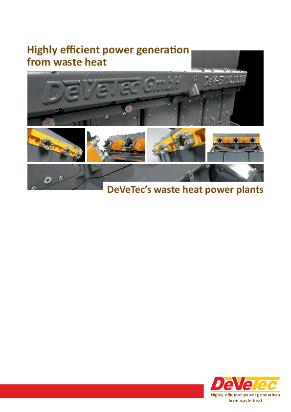 Easy Read - ORC technology for waste heat recovery