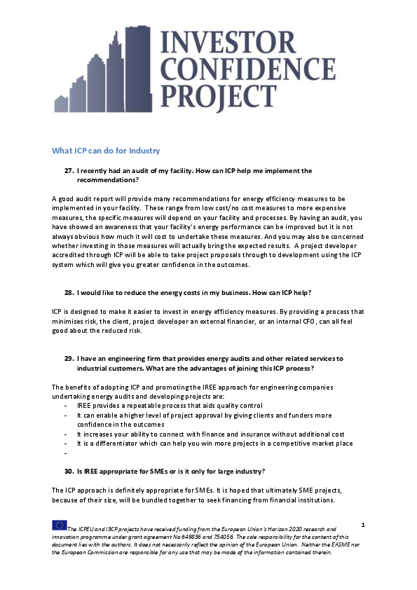 FAQ 3: What ICP can do for industry? (ENG)