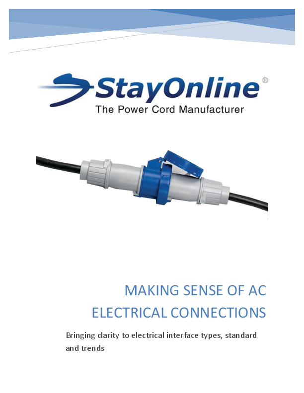 AC electrical connections: Clarity on Electrical Interface Types, Standards and Trends