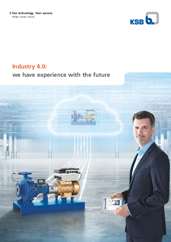 Industry 4.0 and smart pump technology