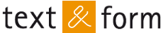 text & form GmbH text & form GmbH